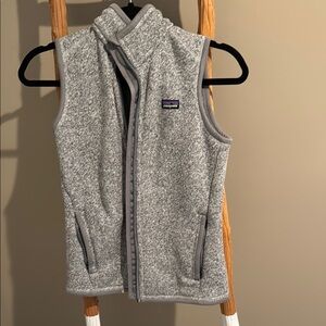 Patagonia Gray Fleece Vest